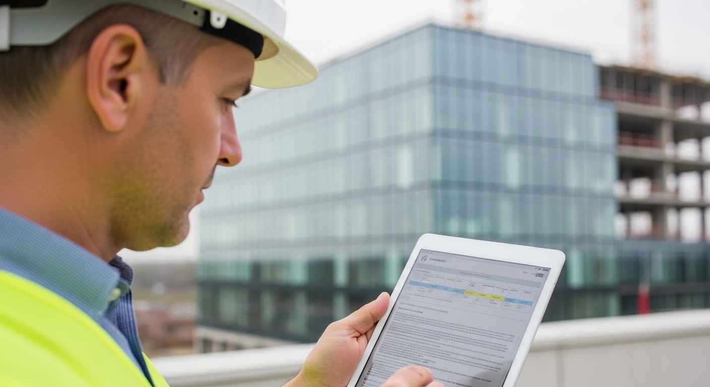 KI-Vertragszusammenfassungen für Bauprojektleiter: Fristen, Risiken & Zahlungsbedingungen