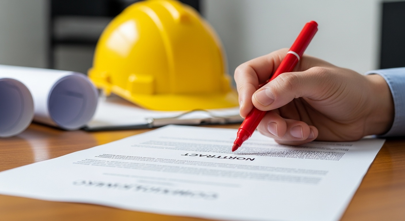 7 kontraktsklausuler norske totalentreprenører må markere rødt før signering